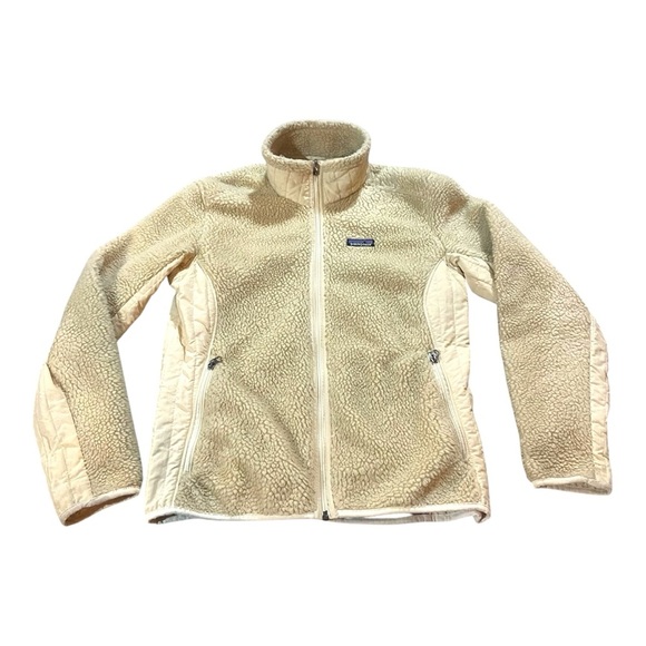 Patagonia Women's Retro-X Jacket
Style #23071 Women's Cream Fleece Jacket Sz L - Picture 4 of 10
